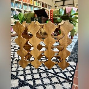 MCM DECOR Rare Find Wooden Vintage Wine Rack